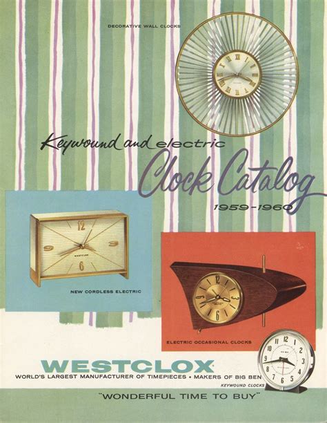 Westclox was the largest manufacturer of alarm clocks in the world from 314040378644. . Westclox 80227wm manual